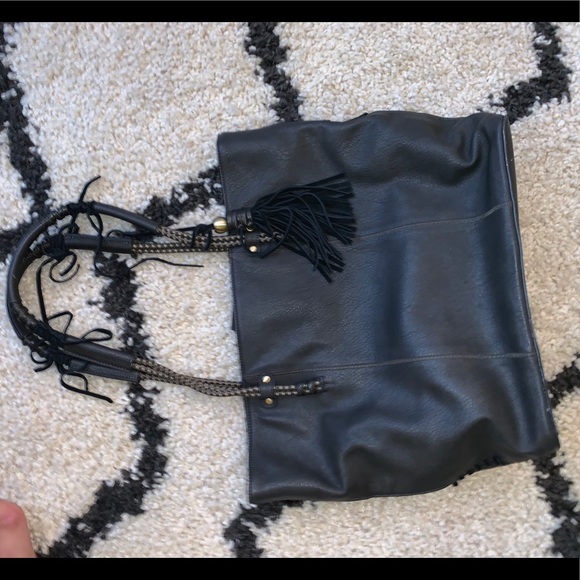 Steven by Steve Madden grey leather tote - Picture 7 of 11